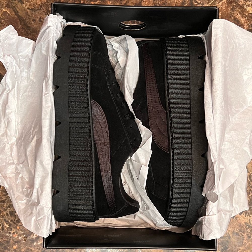 Fenty Cleated Creeper Suede Sneakers